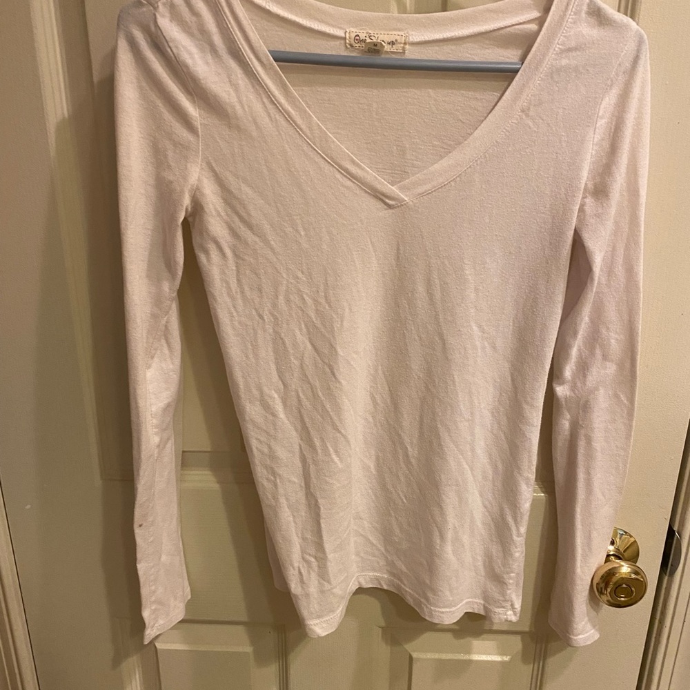 white long sleeve